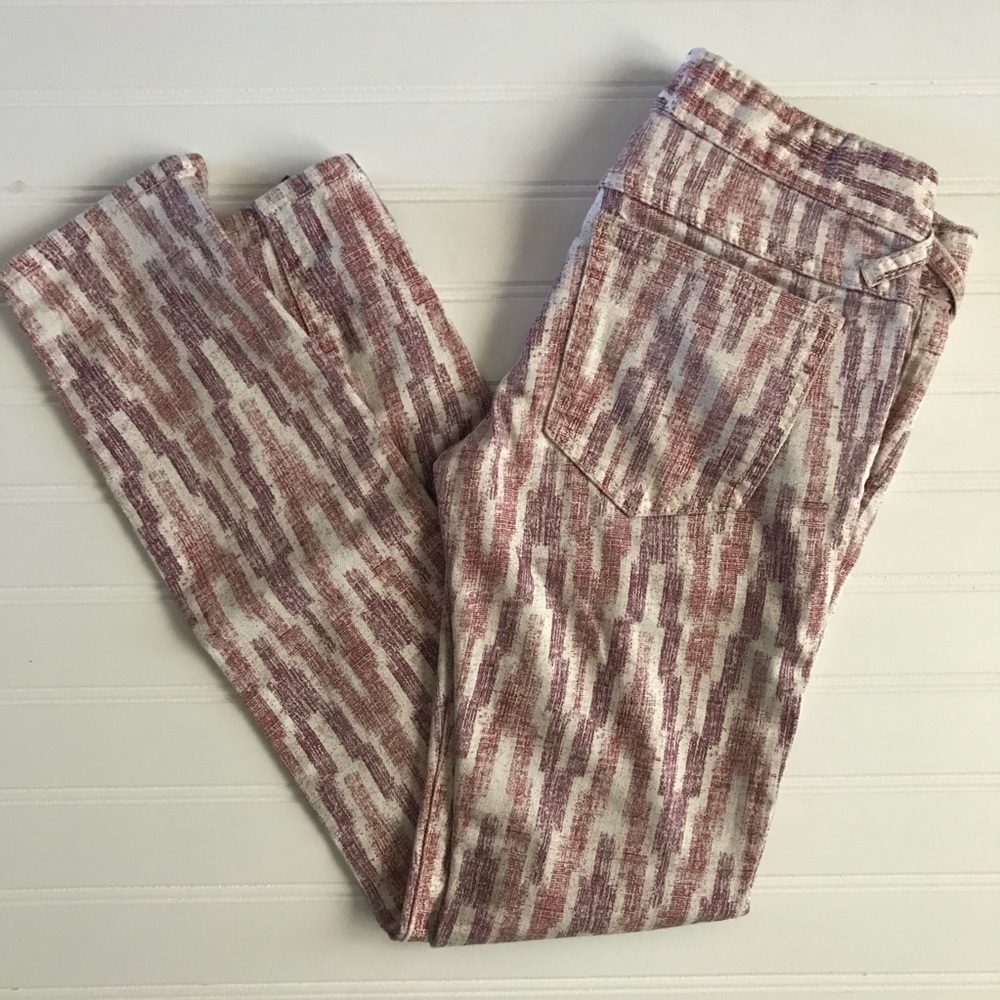 Free People Zippered Ankle Skinny Jeans